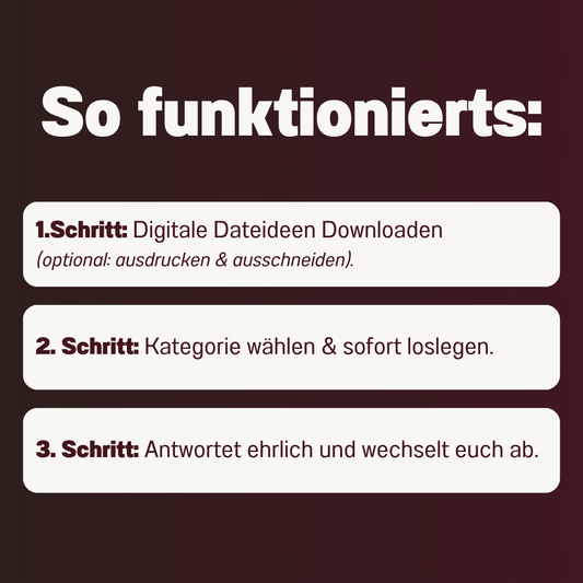 40 Fragen für frischverliebte Paare | PDF Download