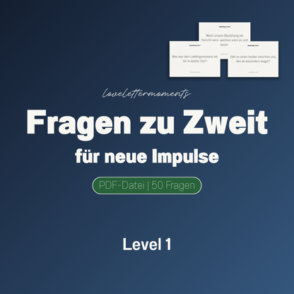 50 Impuls Fragen für Paare | PDF Download
