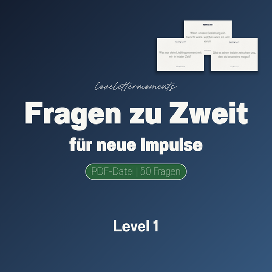 50 Impuls Fragen für Paare | PDF Download